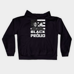 Black & Proud Panther Party 1966 Civil Rights Kids Hoodie